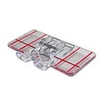 Juhtjoontega paralleelõmbluste tald Janome ja Elna õmblusmasinatele õmbluslaiusega max 7 mm, #200434003