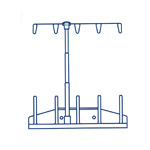 Держатель для 5 ниток Janome 8200/8900/MC500, Art. 859430009