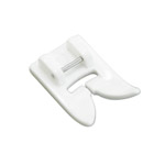 Teflon-perusjalka Janome ja Elna pikakiinityksella, mallit ommelleveydellä eniten 7 mm