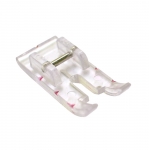 Läbipaistev otseõmbluse tald standardse kiirkinnitusega masinatele 