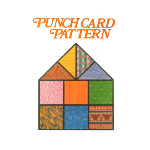 Книга с орнаментами 1000+ для вязальной машины `Punch Card Pattern`