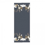 Arktika ja antarktika loomade-lindude mustriga, veniv puuvillasegu kangas, Stenzo, Art.12207 