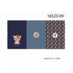 Rebasega, ja sõlmelise pahupoolega trikookangas kupongina, 75 cm x 150 cm, Stenzo, 16523