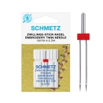 Koduõmblusmasina topelt-tikkimisnõel, Schmetz (Germany)