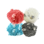 Värviliste tupsudega dekoratiivlõng Ponponella, Alize