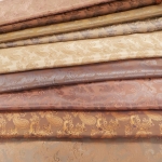 Jacquard-kangas, keinosilkki 