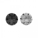 Muovinappi, kantanappi ø13 mm, koko: 20L