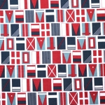 Lippudega (The Boathouse), puuvillane kangas, 110cm, 555014, Soodushind!