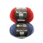 Peenvillane lõng Merino Lace, EXP, Austermann, 50 g = ca 400 m