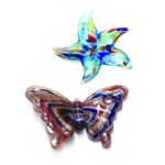 Käsitööhelmed, klaaspulgad 