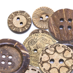 Кокосные пуговицы 