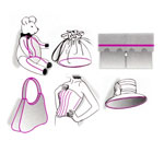 Корсетная ленты, регилин, косточки