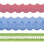 Кружево ришелье (лента бродери)