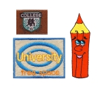 Koulu, college ja tietokonemerkit