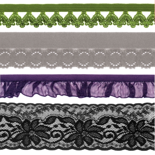 Decorative & Fancy Elastic Laces