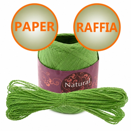Paperilanka, raffia