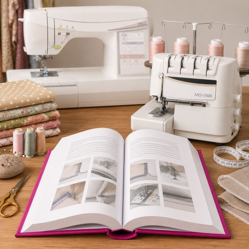Books for overlock and sewing machine users