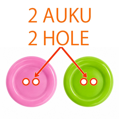 Kaksireikäiset napit