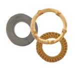 Renkaat luonnonmateriaaleista