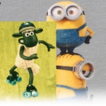 Animation-themed fabrics