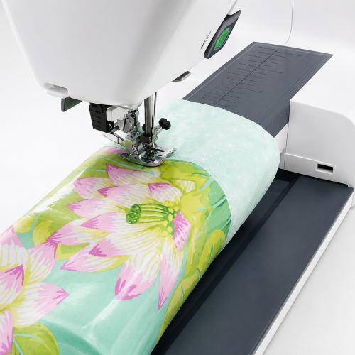 Õmblusmasin Janome Horizon Memory Craft 8200QCPSE+kingitus suur lisatöölaud 858416006 väärtusega 96€ Tavalisest pikem vabavars säärte ja käiste õmblemiseks 