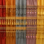 Curtain Tassel Lace (Decorative Fringe Lace), 10cm 