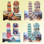  Villasesisaldusega mustrit moodustav sokilõng Boho, Nako, 100 g = 400 m 