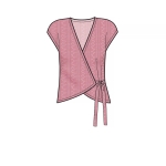 Misses` Wrap Cardigan with Variations, Sizes: XXS-XS-S-M-L-XL-XXL, Simplicity Pattern #S8954 