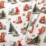 Õhem mustriliga puuvillane kangas, France, 140 cm, Toile Provence 