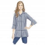 Naiste nööbitavad särgid, Butterick B6376 