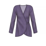 Misses` Wrap Cardigan with Variations, Sizes: XXS-XS-S-M-L-XL-XXL, Simplicity Pattern #S8954 