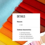 Ulkokangas, 320 cm, Dralon Dado, Duo, M4505 