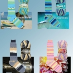  Villasesisaldusega mustrit moodustav sokilõng Boho, Nako, 100 g = 400 m 