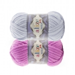 Pehme sametja pinnaga lõng Velluto, Alize