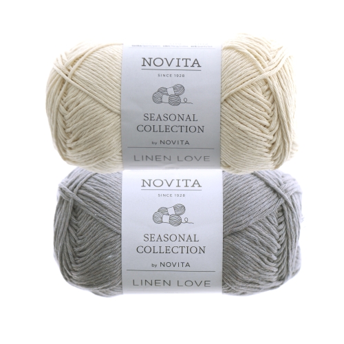 Lina ja puuvillaga lõng Linen Love, Novita