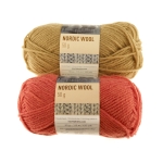 Täisvillane lõng Nordic Wool, Novita