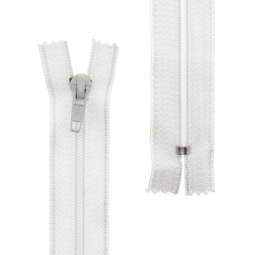 Alt kinnine spiraal-tõmblukk, jopelukk 6 mm, 19cm, 20cm, 21cm