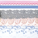 Mittevenivad tehiskiust pitsid: Polyester, Acrylic, Viscose (Rayon), Polyamid