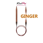 Puidust ringvardad KnitPro Ginger