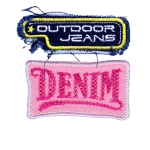 Farkkukankaalla ja -tyylisia