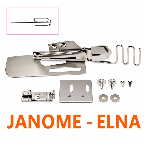 JANOME ja ELNA tasosaumurien painijalat ja tarvikkeet