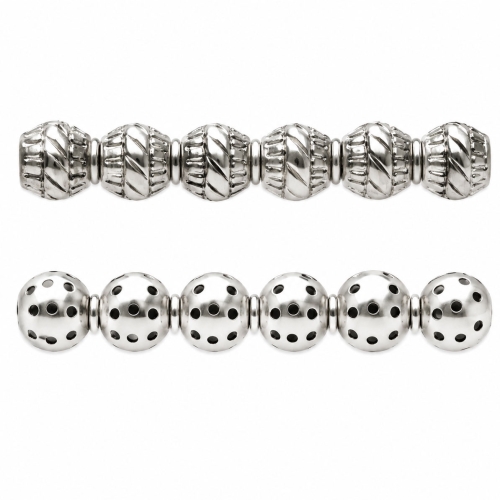 Pandora stiilis metallhelmed