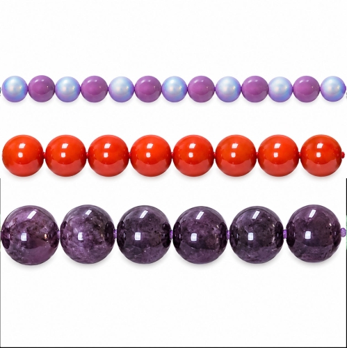 Round Glass Beads