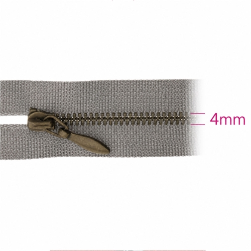 Metall tõmblukud 4mm hammastikuga