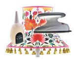 Tarvikkeet lampunvarjojen valmistukseen